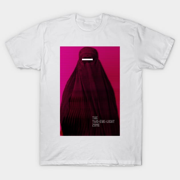 Woman in Burqa Feminist Girl Power T-Shirt by Inogitna Designs